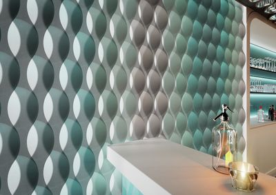 Systèmes de rideaux à bandes verticales, SG 2950, Multi Visio, 3D Vertical Waves