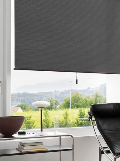 Systèmes stores enrouleurs, Room shot "Private Residence", Emmenbrücke, Switzerland