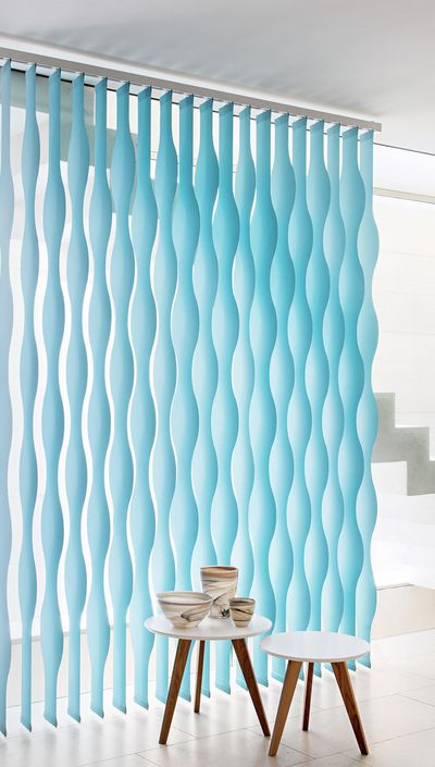 Systèmes de rideaux à bandes verticales, Multi Visio, Vertical Waves