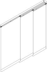 Paneelgordijnsystemen SG 2730 Flex