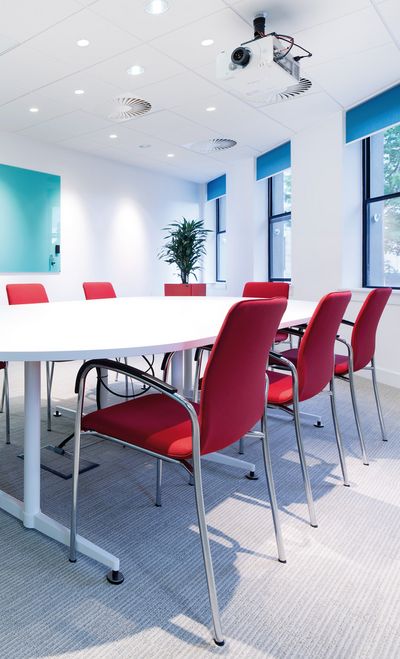 Systèmes stores enrouleurs, SG 4910, Colorama 2, Room shot "Dana Petroleum", Aberdeen, United Kingdom