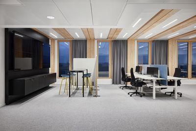 Gordijnsystemen, SG 1070, Colorama 2, Vattenfall, Berlin, Germany