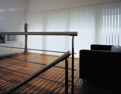 Systèmes de rideaux à bandes verticales, Function, Room shot