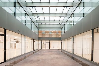 Systèmes de rideaux à bandes verticales, SG 2900, Colorama 2, Rehaklinik, Bellikon, Switzerland