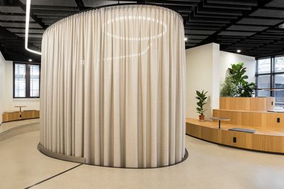 Systèmes de rideaux, SG 6100, Colorama 2 Multicolour, HUBB Biologiezentrum Universität Wien, Vienna, Austria