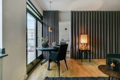 Systèmes de rideaux, SG 6465, Colorama Dimout, The Queen Fisher Suite, Copenhagen, Denmark, Wave