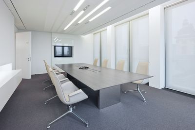 Rolgordijnsystemen, SG 4970, Multiscreen 1-10%, Room shot "Orrick House", Düsseldorf, Germany