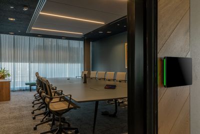 Gordijnsystemen, SG 5600, Colorama 1, Virgin Money, Glasgow, Scotland, United Kingdom