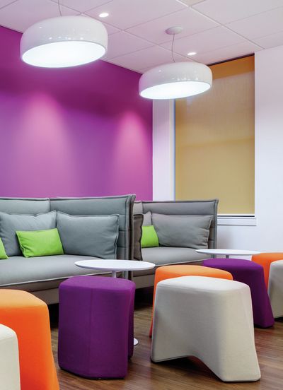 Systèmes stores enrouleurs, SG 4910, Colorama 2, Room shot "Dana Petroleum", Aberdeen, United Kingdom